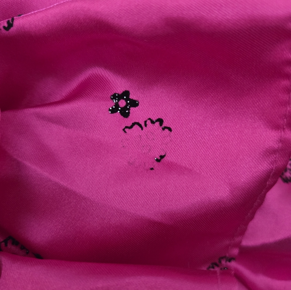 Jona Michelle Pink Black Baby Girl's Dress Size 12M - Picture 6 of 6